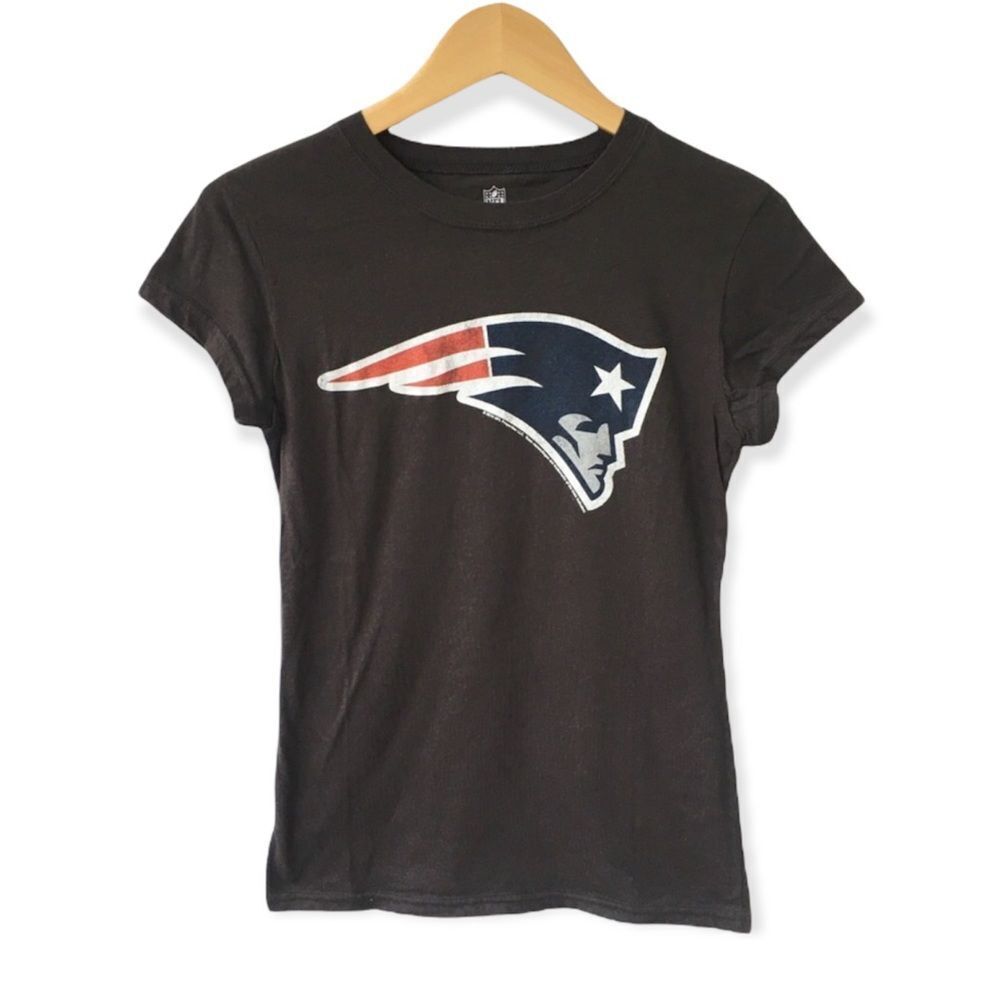 🆕New England Patriots Team Apparel Black Tee Shirt